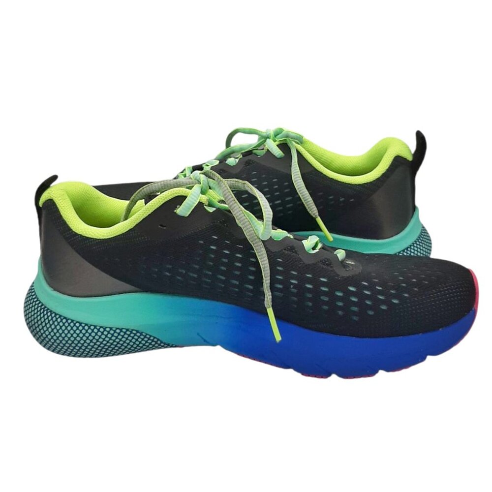 Under Armour HOVR Women's Turbulence Black & Multicolored Running Shoes SZ 8.5 - Picture 6 of 10